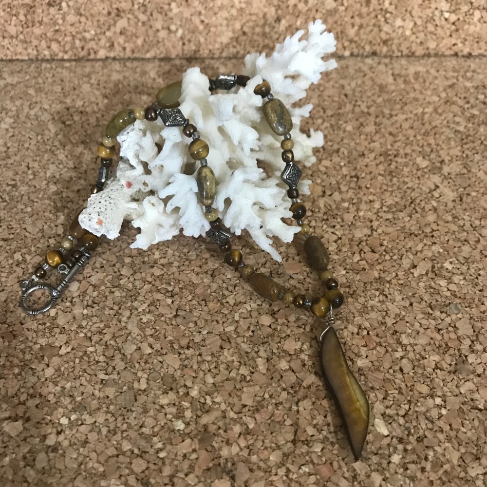Tiger eye necklace